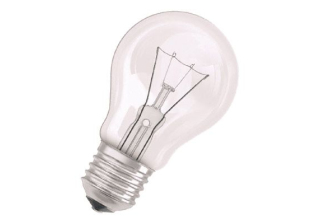 Лампа ЛОН 40 Вт  (грибок)